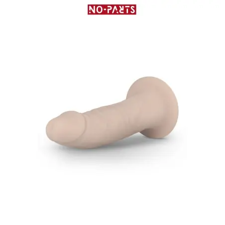 Realistic Silicone Suction Cup Dildo, Flesh, 15 cm - Alex