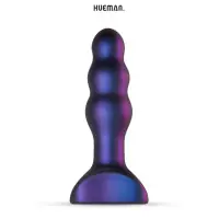 Plug anale vibrante a percussione ricaricabile 13,9 cm - Space Invader