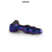Plug anal vibratório de percussão recarregável 13,9 cm - Space Invader