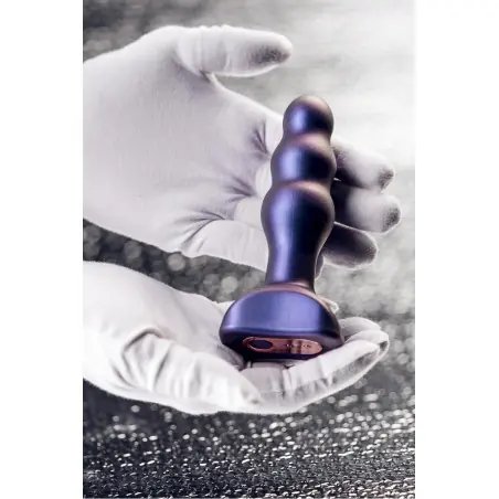 Plug anal vibrador de percusión recargable 13,9 cm - Space Invader