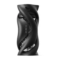 Handmasturbator transparante sleeve en zwarte behuizing - Deep Blow