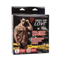 Bambola gonfiabile uomo poliziotto con pene 14 cm - Cocky Cop