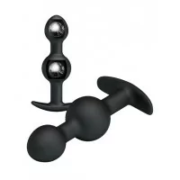 Geisha Double Ball Siliconen Plug 10,4 cm - Pretty Love (€ 12,84) | Poppers Express