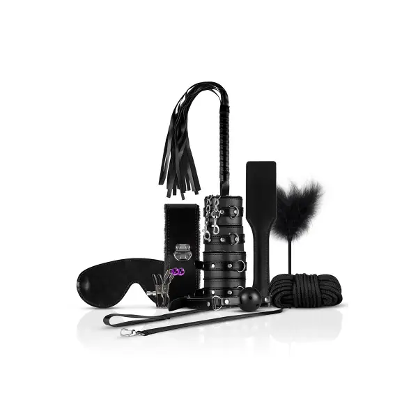 Kit BDSM 10 Acessórios - Algemas, Mordaça, Coleira, Corda - Bedroom Fantasies