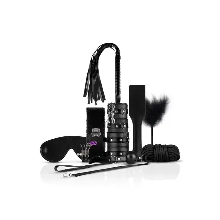 Kit BDSM 10 Acessórios - Algemas, Mordaça, Coleira, Corda - Bedroom Fantasies
