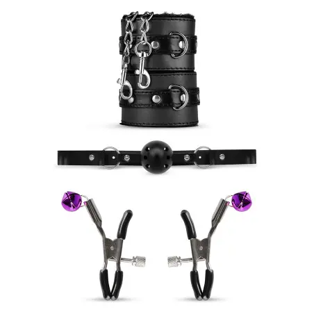 Coffret BDSM Black Fantasy 10 accessoires - Bedroom Fantasies