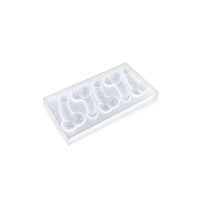 Cubitera de hielo con 5 penes de 7,5 cm - Ice Cube Tray Sexy Penis