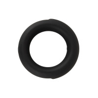 Cockring in silicone liquido estensibile nero Ø 2,6 cm