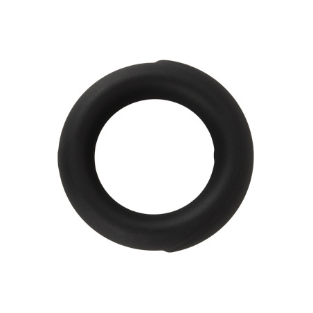 Cockring de silicone líquido extensível preto Ø 2,6 cm