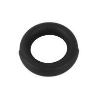 Cockring silicone liquide extensible noir Ø 2,6 cm