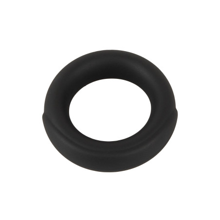 Cockring de silicone líquido extensível preto Ø 2,6 cm