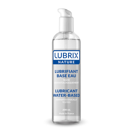 Lubrifiant base eau sans parfum 200 ml - Lubrix Nature