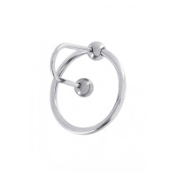 Urethral Plug and Steel Glans Ring Ø 30 mm - Sperm Stopper