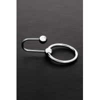 Urethral Plug and Steel Glans Ring Ø 30 mm - Sperm Stopper