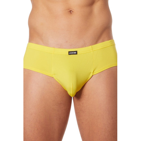 Gele herenslip mini-shortmodel in lycra - Sunny