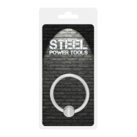 Stainless Steel Glans Ring with Ball Ø 30 mm - Acorn Ring