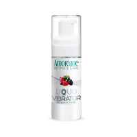 Glijmiddel trilgevoel rode vruchten waterbasis 30 ml - Liquid Vibrator