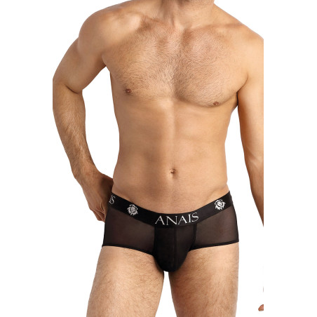 Shorty uomo in tulle nero trasparente - Eros