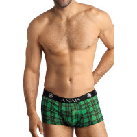 Boxer heren groen en zwart schotse ruit - Magic