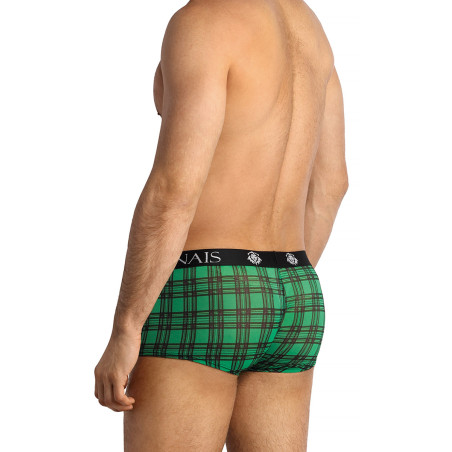 Boxer heren groen en zwart schotse ruit - Magic