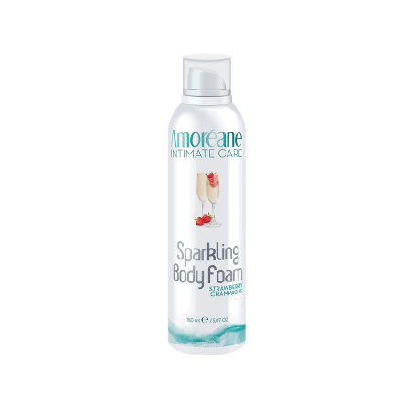 Crackling Massage Foam Strawberry & Sparkling Wine 150 ml