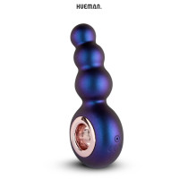 Oplaadbare vibrerende buttplug 3 bolletjes 10 standen - Outer Space