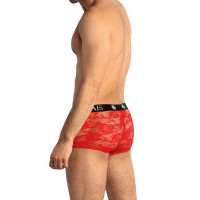 Men's Red Rose Lace Boxer Briefs - Brave