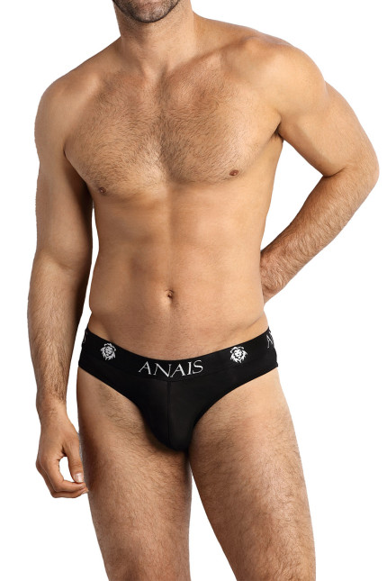Men's Sheer Black Tulle Briefs - Eros