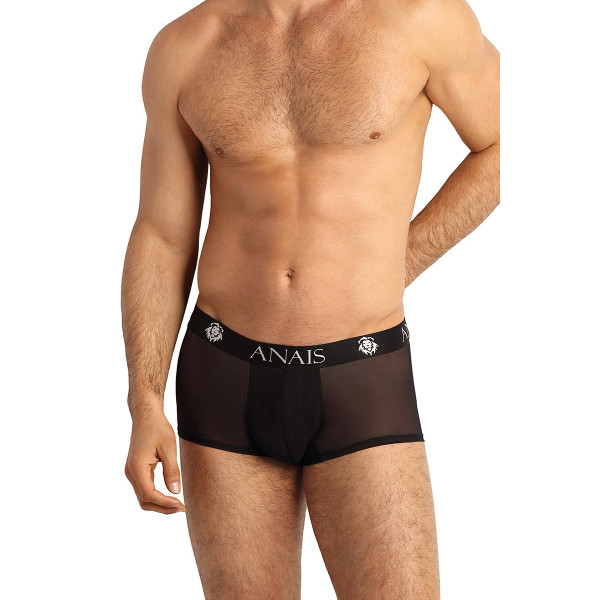 Boxer zwart transparant tule voor heren - Eros