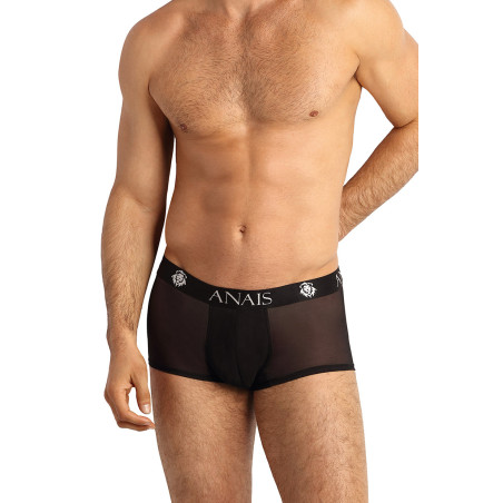 Sheer Black Tulle Boxer Briefs for Men - Eros