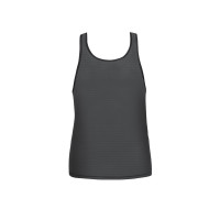 Tanktop zwart transparant tule racerback voor heren - Eros