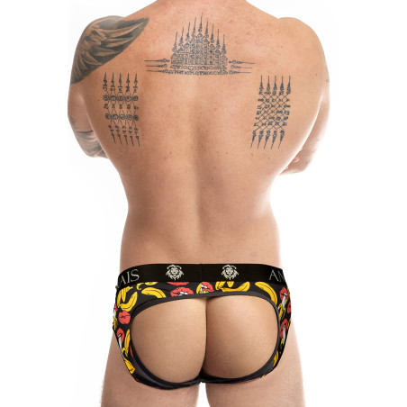 Jock bikini estampado plátanos y labios hombre - Banana