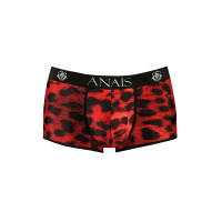 Boxershorts mit rot-schwarzem Animal-Print für Herren - Savage