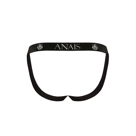 Opaque Black Jockstrap for Men - Petrol