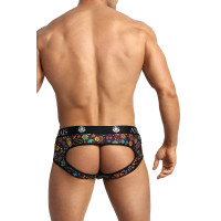 Jock bikini costas abertas estampado calaveras homem - Mexico