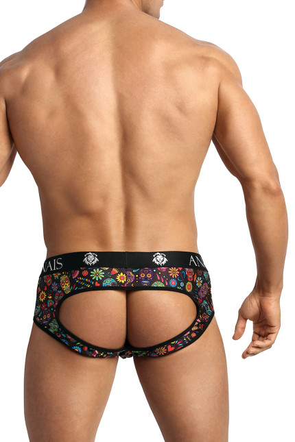 Jock bikini costas abertas estampado calaveras homem - Mexico