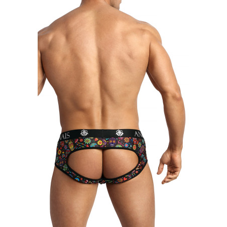 Jock bikini espalda abierta estampado calaveras hombre - Mexico