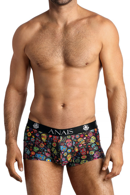 Boxer stampa calaveras multicolore uomo - Mexico