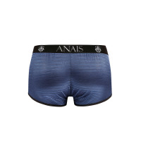 Boxer azul às riscas semitransparente homem - Naval