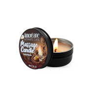 Mini vela de massagem óleo morno rocher praliné 30 ml