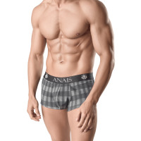 Boxer imprimé carreaux gris homme - Aegis