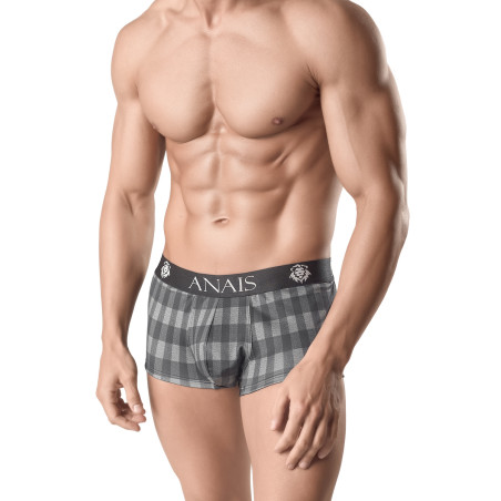 Boxershort geruit grijs heren - Aegis