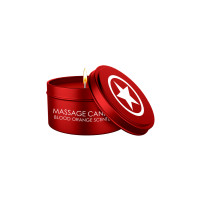 Mini candela da massaggio arancia rossa bassa temperatura 50 g
