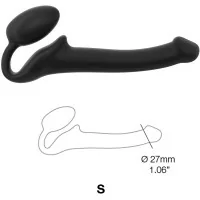 Schwarzer Strap-on-Me Anatomischer Umschnalldildo - (54,50&nbsp;€) | Poppers Express