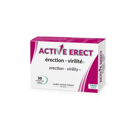 Active Erect - Stevigere Erectie (30 tabletten) - Laboratoire Intex-Tonic (€&nbsp;27,16) | Poppers Express