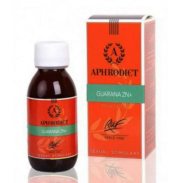 Estimulante sexual Afrodict Guaraná ZN+ 100ml - Ruf (15,00 €) | Poppers Express