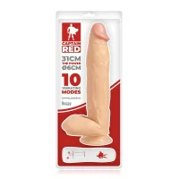 XXL Vibrerende Dildo - The Power 31 x 6 cm - Captain red (€&nbsp;49,29) | Poppers Express