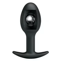 Plug anale con sfera stimolante