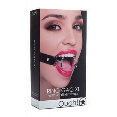 Gag with Metal Ring XL