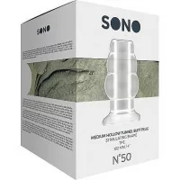 Plug Anal Creux Transparent - 3 Tailles au choix